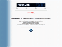 Tablet Screenshot of fiscalitebelaro.com